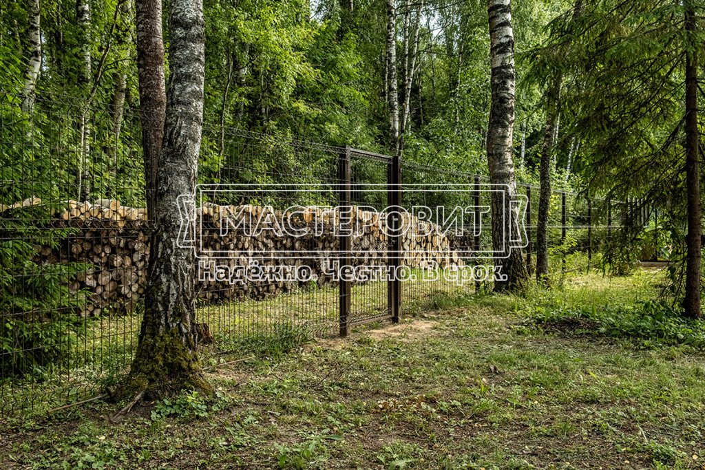 Забор из 3D секций