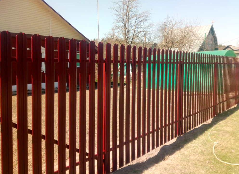 Заборы с порошковым покрытием