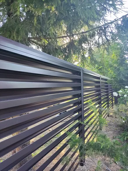 Забор жалюзи Модерн полимер