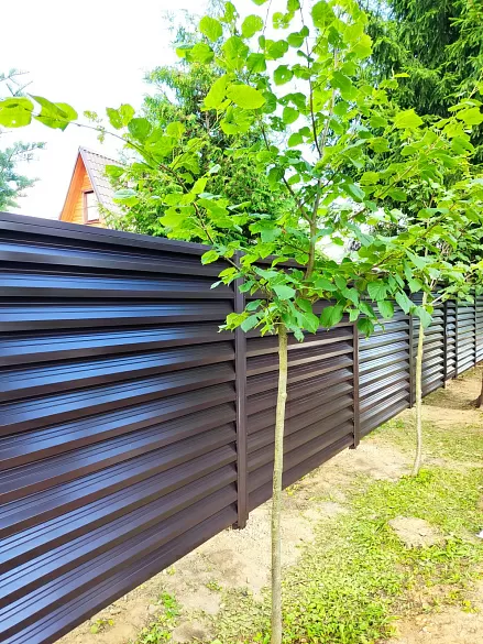 Забор жалюзи Модерн полимер