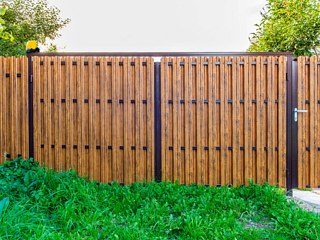 Автоматические распашные ворота Премиум