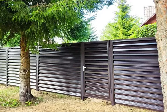 Забор жалюзи Модерн полимер